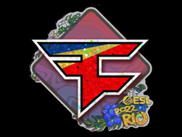 Наклейка | FaZe Clan (блёстки) | Рио 2022